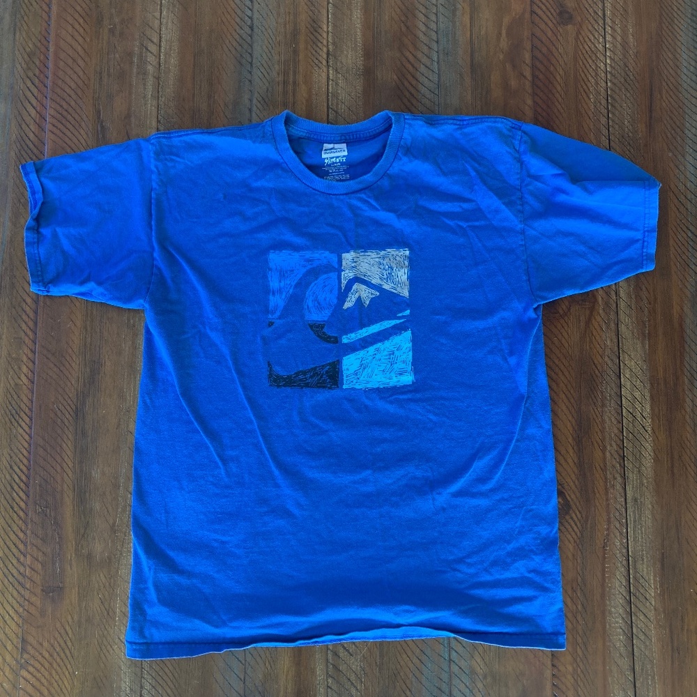 Men’s Quiksilver Graphic T Shirt Top Large